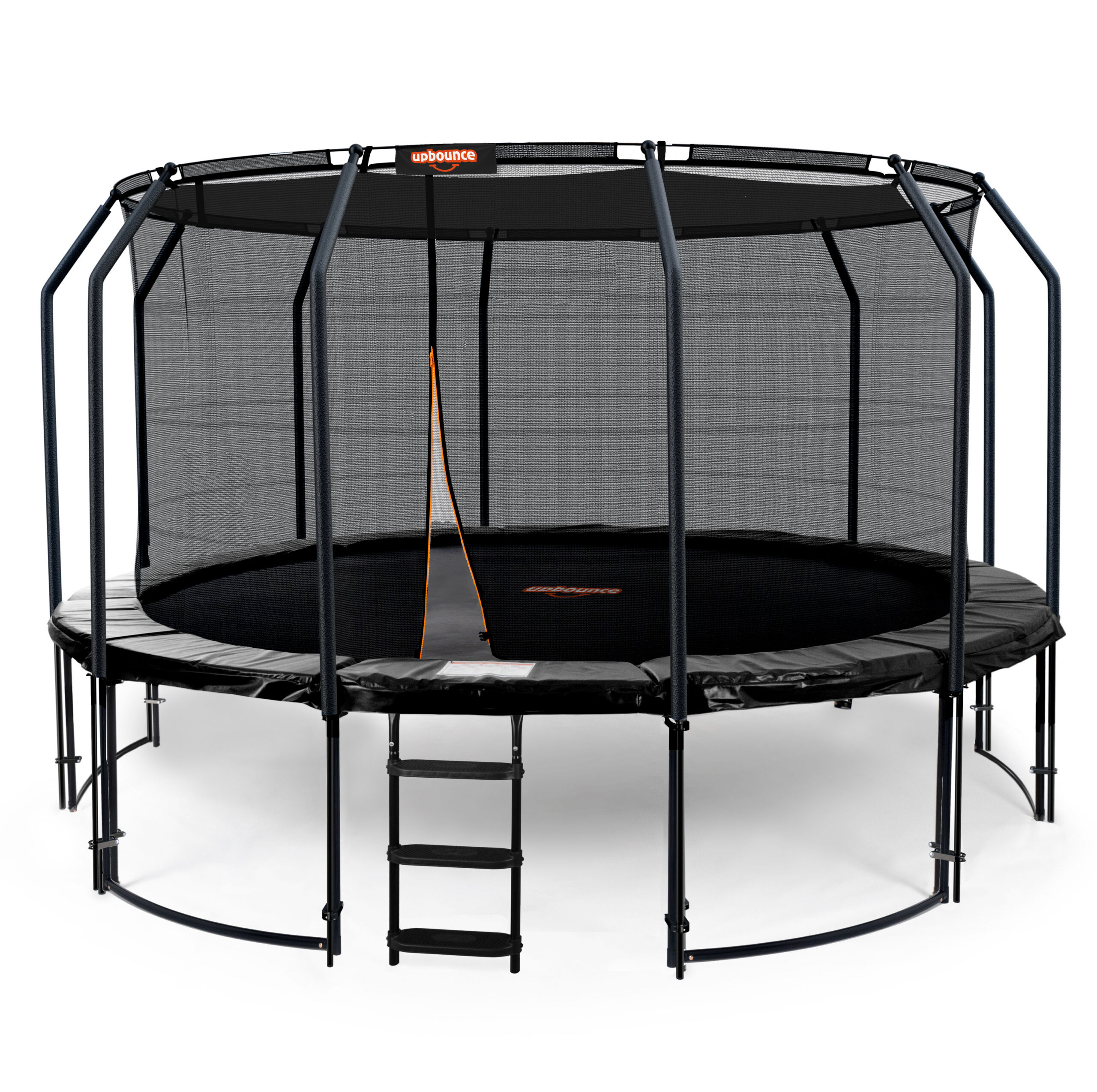 14ft Trampoline with Ladder Shade scaled
