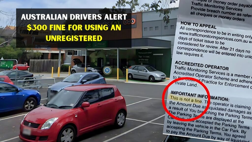 $300 Fine for Using an Unregistered