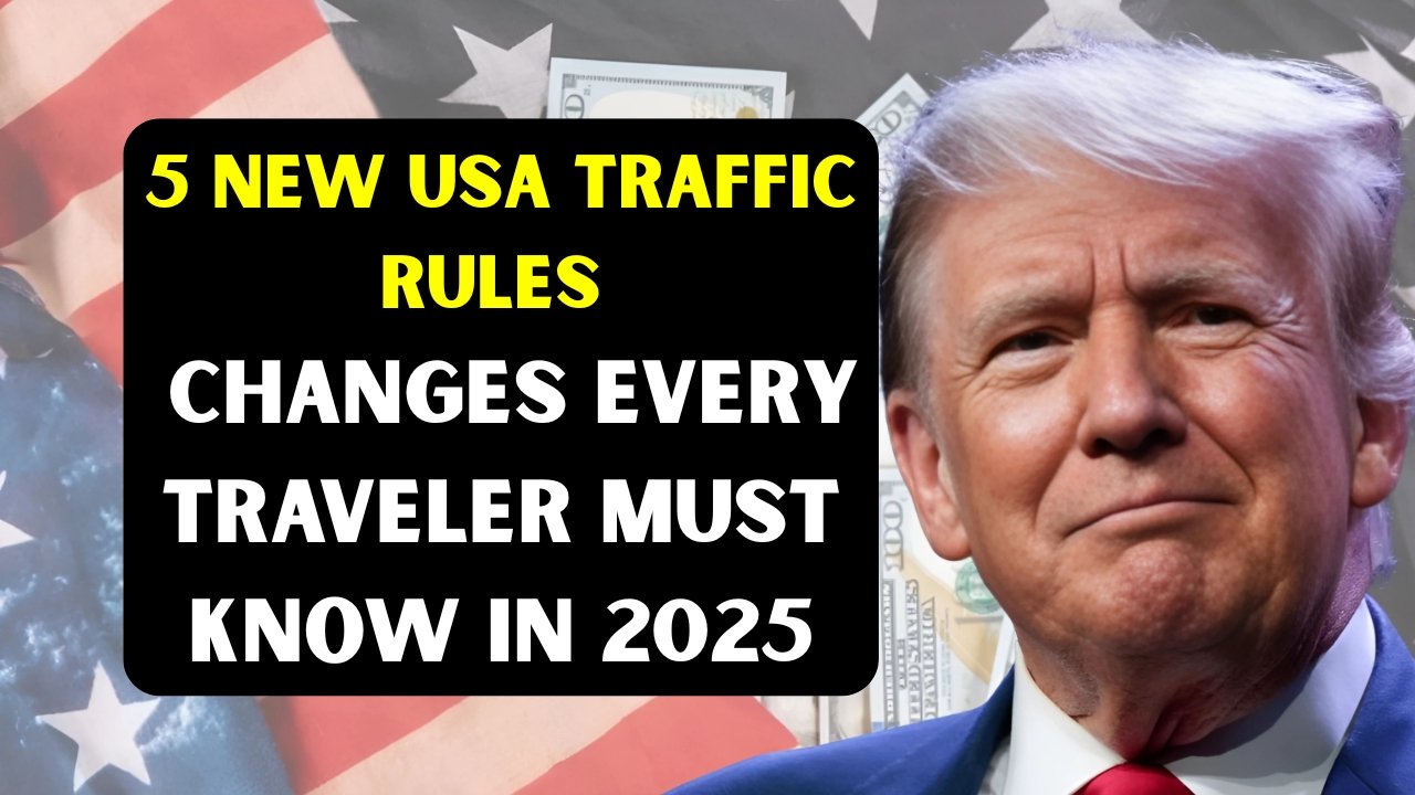 5 New USA Traffic Rules and Tech Changes Every Traveler Must Know in 2025