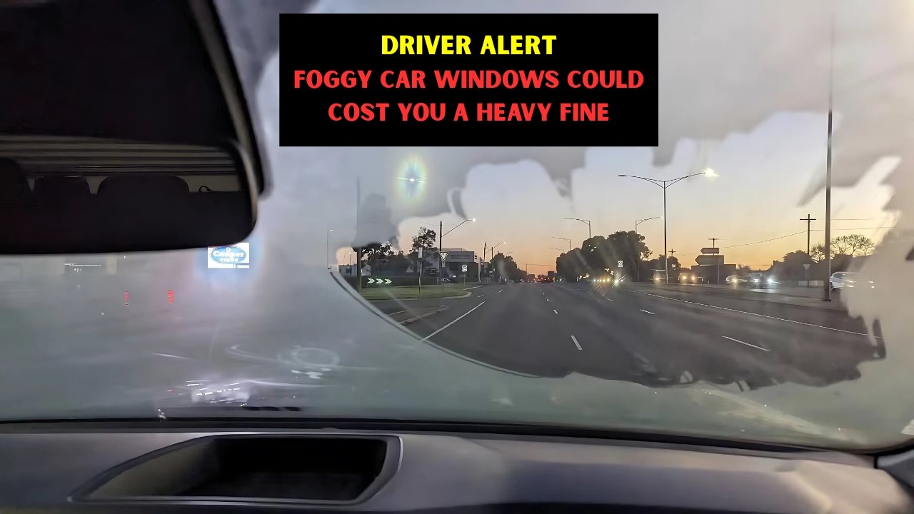 Driver Alert Foggy Car Windows Could Cost You a Heavy Fine