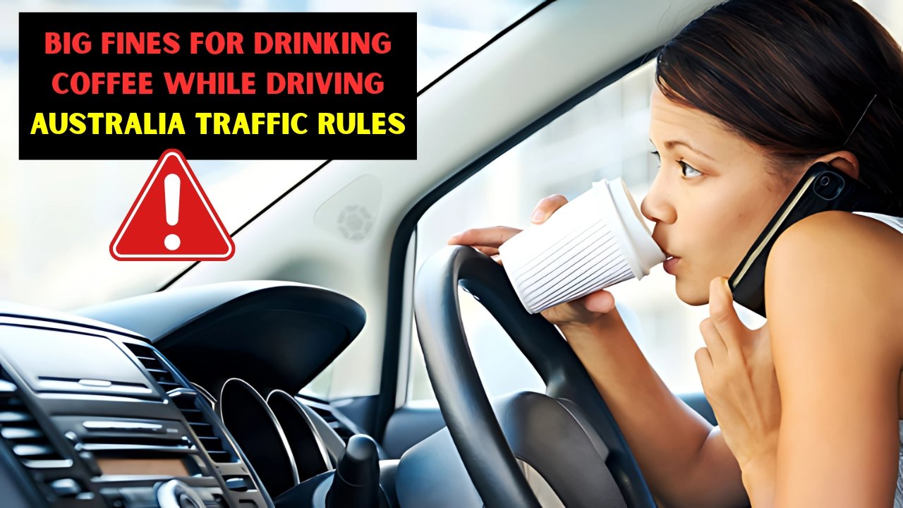 Fine for Drinking Coffee While Driving