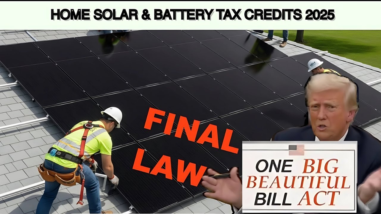 How to Claim USA Federal Solar Tax Credit 2025