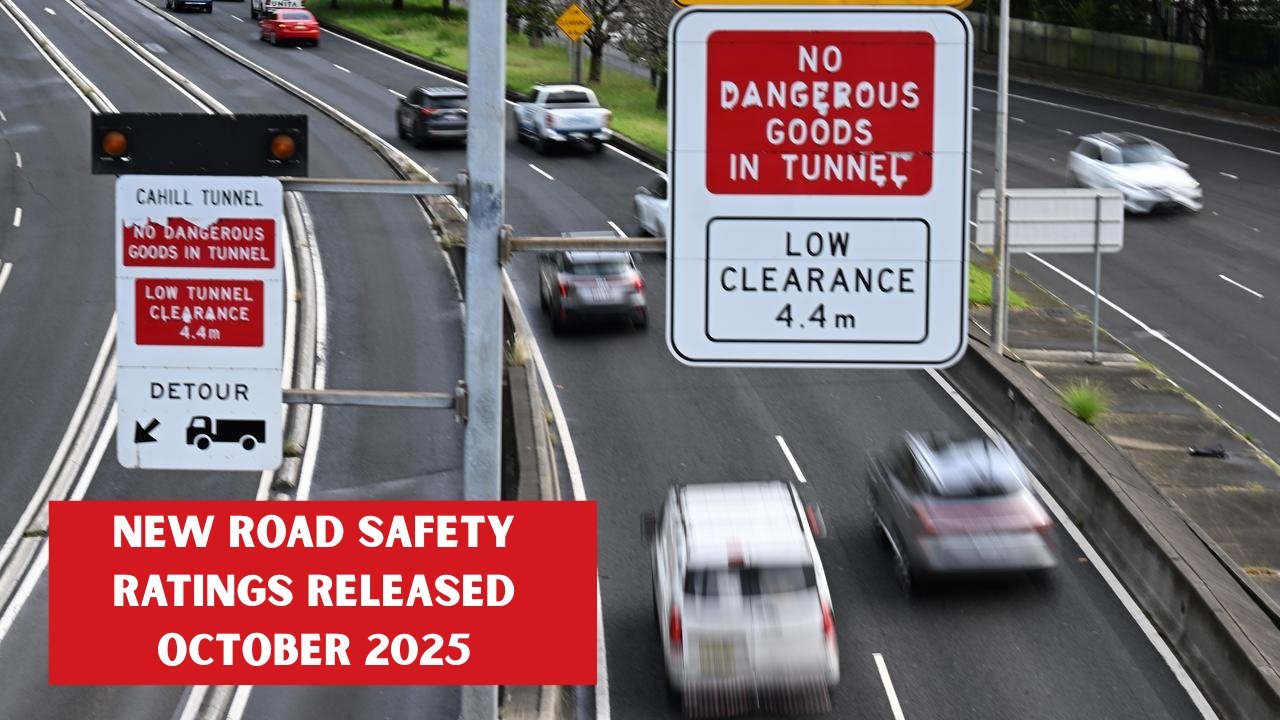 New Road Safety Ratings Released October 2025