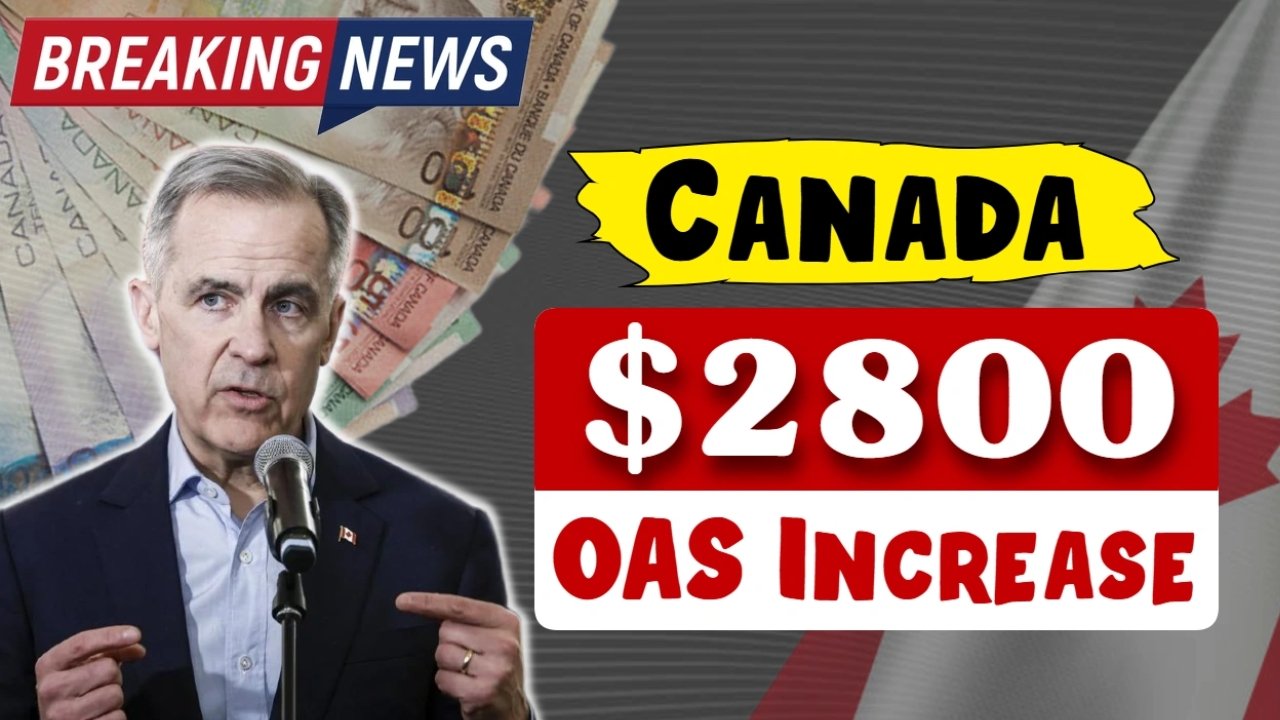 $2,800 OAS Increase 2025 in Canada: Payment Dates & Eligibility for Seniors
