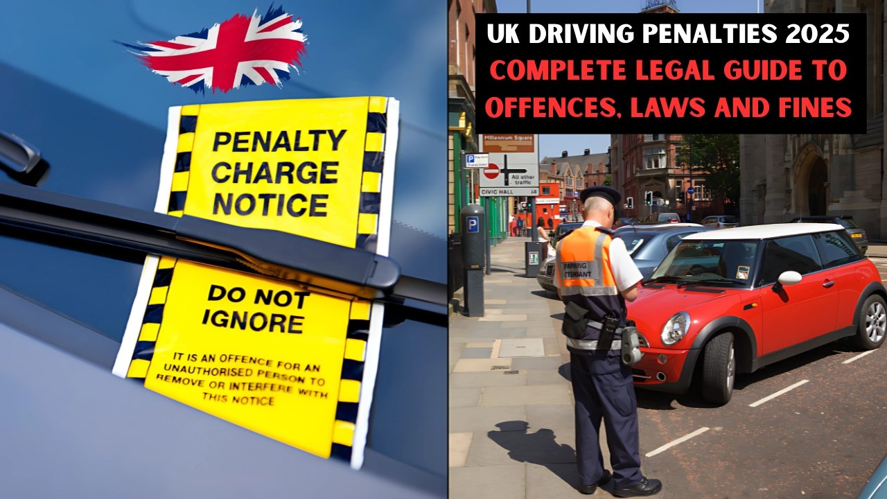 UK Driving Penalties 2025 Complete Legal Guide to Offences, Laws and Fines